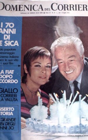Domenica Del Corriere n°27 1971 I  70 anni di Vittorio De Sica  [GS27]