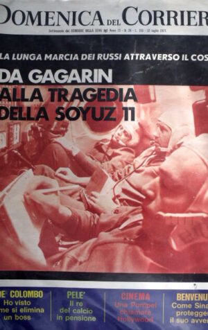 Domenica Del Corriere n°28 1971 Addio alla nazionale Brasile di PELE' [GS27]