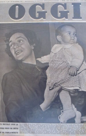 OGGI n°52 1950 Il comico più fortunato WALTER CHIARI - Dreaw Parson [GS27]