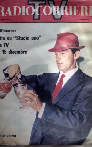 Radio Corriere TV n°50 1962 Walter Chiari - Rita Pavone [GS27]
