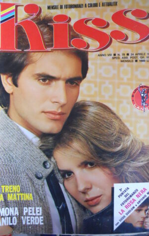 Rivista di Fotoromanzi - KISS n°78 1984 Simona Pelei Danilo Verde    [G315]