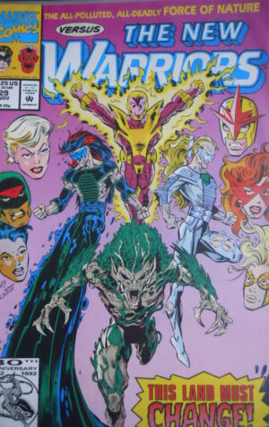 NEW WARRIORS n°29 1992 ed. Marvel Comics [SA4]