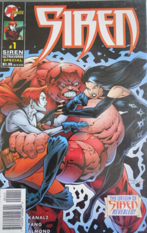 SIREN n°1 1995 ULTRAVERSE SPECIAL ed. MALIBU Comics  [SA2]