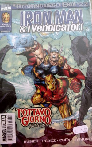 IRON MAN & I VENDICATORI n°52 2000 ed. Marvel Italia [SP17]