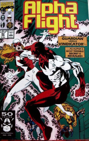 ALPHA FLIGHT n°92 1991  ed. Marvel Comics   [SA10]