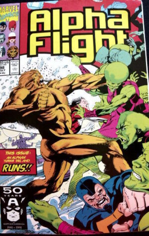 ALPHA FLIGHT n°98 1991  ed. Marvel Comics   [SA10]