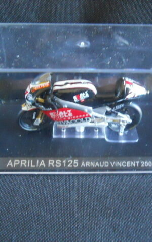 Die Cast Model Moto 1:24 APRILIA RS 125 Arnaud Vincent 2002 [N3-78 ]
