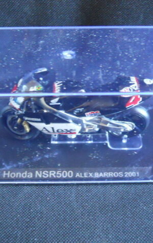 Die Cast Model Moto 1:24 HONDA NSR 500 Alex Barros 2001 [N3-96 ]