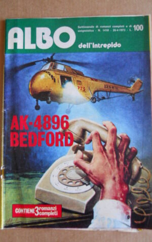 Albo dell' Intrepido n?1418 1973 - AK-4896 Bedford    [G361]