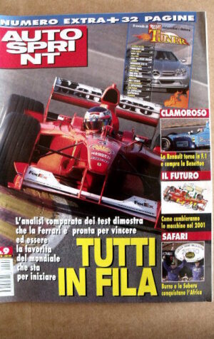 AUTOSPRINT n°9 2000 con inserto TUNER Alfa 156 Sport Wagon BMW Z8     [P51]