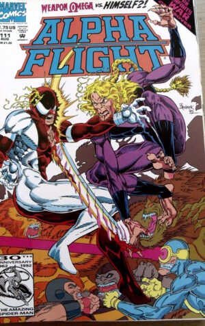ALPHA FLIGHT n°111 1992 ed. Marvel Comics   [SA14]