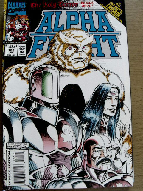ALPHA FLIGHT n°122 1993 ed. Marvel Comics   [SA16]