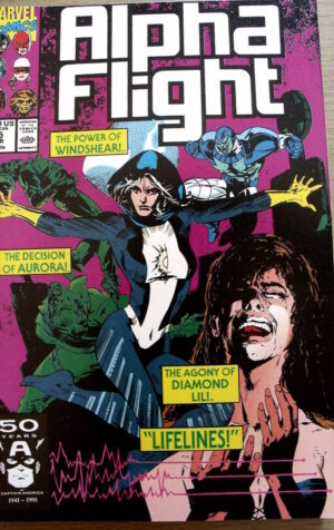 ALPHA FLIGHT n°95 1991 ed. Marvel Comics   [SA13]