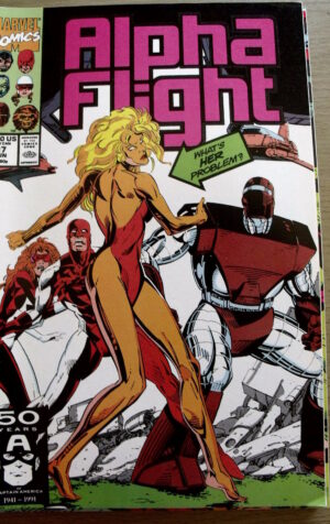 ALPHA FLIGHT n°97 1991 ed. Marvel Comics   [SA13]