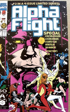 ALPHA FLIGHT n°99 1991 ed. Marvel Comics   [SA13]