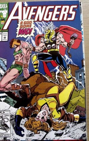 AVENGERS n°349 1992   ed. Marvel Comics   [SA14]