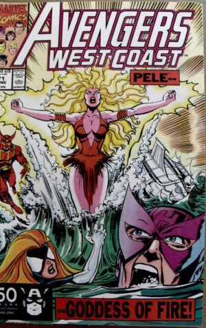 AVENGERS WEST COAST n°71 1991 ed. Marvel Comics   [SA13]