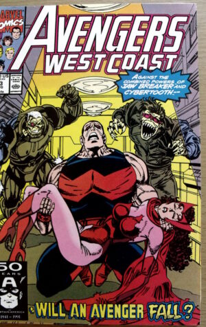 AVENGERS WEST COAST n°73 1991 ed. Marvel Comics   [SA13]