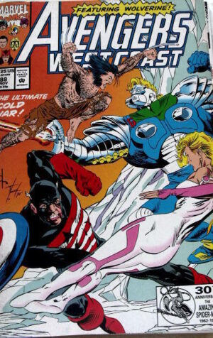AVENGERS WEST COAST n°88 1992 ed. Marvel Comics   [SA15]