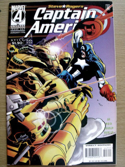 CAPTAIN AMERICA n°447 1996 Marvel Comics   [SA16]