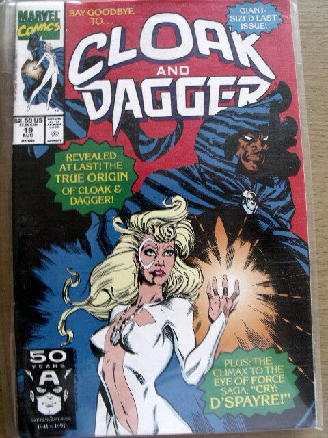 CLOAK and DAGGER n°19 1991 Marvel Comics   [SA16]