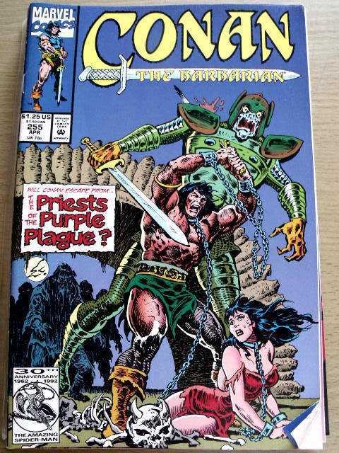 CONAN The Barbarian n°255 1992 ed. Marvel Comics [SA16]