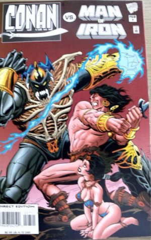 CONAN vs MAN of IRON n°7 1996 Marvel Comics   [SA16]