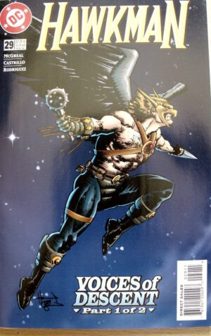 HAWKMAN n°29 1996 Voice of Descent part 1 of 2  DC Comics   [SA14]