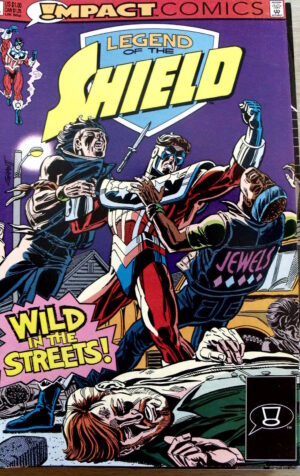 LEGEND OF THE SHIELD n°3 1991 IMPACT DC COMICS   [SA13]