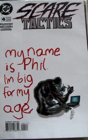 SCARE TACTICS n°4 1997 DC Comics   [SA17]