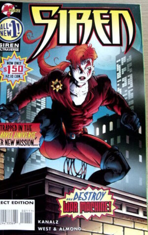 SIREN Ultraverse n°1 1995 Malibu Comics   [SA15]