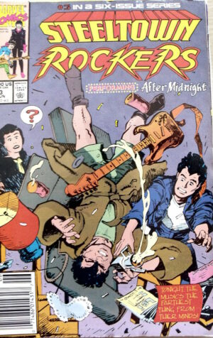 STEELTOWN ROCKERS n°3 1990 ed. Marvel Comics   [SA13]
