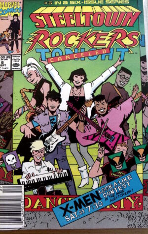 STEELTOWN ROCKERS n°6 1990 ed. Marvel Comics   [SA13]