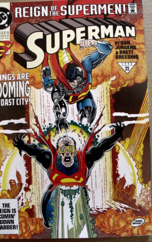 SUPERMAN n°80 1993 DC Comics Funeral For a Friend   [SA14]
