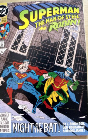 SUPERMAN The Man of Steel and Robin n°14 1992 ed. DC Comics   [SA13]