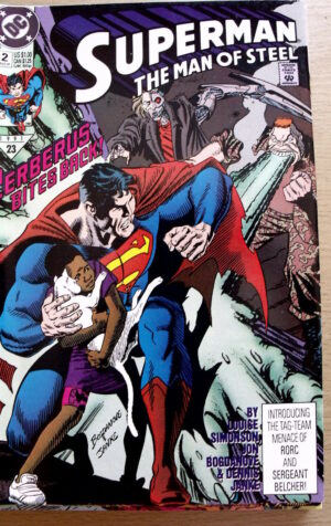 SUPERMAN The Man of Steel n°2 1991 ed. DC Comics   [SA13]