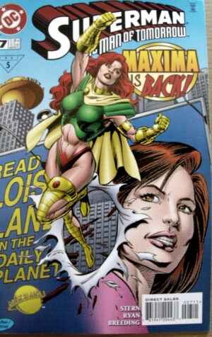 SUPERMAN The Man of Tomorrow  n°7 1997 ed.DC Comics   [SA14]