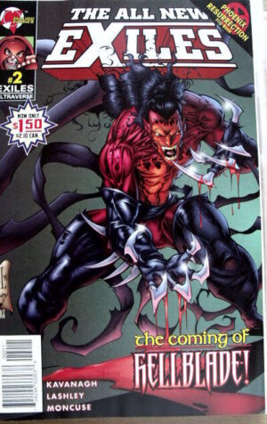 The All New EXILES Ultraverse n°2 1995 Malibu Comics   [SA15]