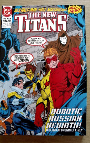 THE NEW TITANS n°77 1991 DC Comics   [SA13]