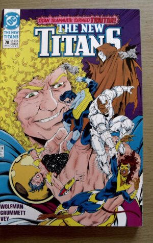 THE NEW TITANS n°78 1991 DC Comics   [SA13]