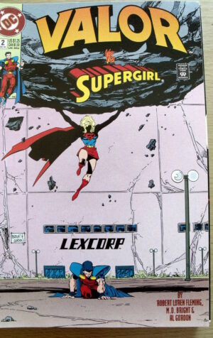 VALOR n°2 1992 Vs Supergirl  ed. DC Comics   [SA13]