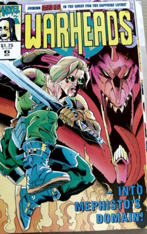 WARHEADS n°6 1992 Marvel Comics   [SA17]