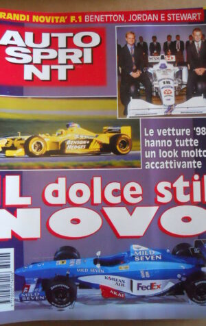 AUTOSPRINT n°4 1998  Grandi novità in F1 Benetton Jordan Stewart  [P64]