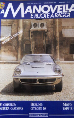 LA MANOVELLA E RUOTE A RAGGI n°4 1990 Astura Castagna Citroen DS BMW R 50S [P60]