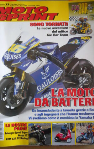 MOTOSPRINT n°11 2005  Test Triumph Speed Triple KTM 525 SX Racing   [P64]