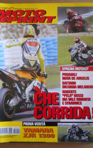 MOTOSPRINT n°19 2002  Yamaha XJR 1300 - Kymco Filly LX  [P60]