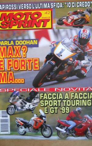 MOTOSPRINT n°42 1998 Ducati ST 4 - BMW R 1100 S Honda Varadero Laverda TTS [P71]