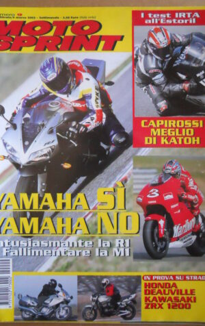 MOTOSPRINT n°9 2002 Honda Deauville Kawasaki ZRX 1200  [P60]