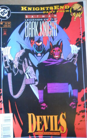 BATMAN - Legends Of The Dark Night n°62 1994 Dc Comics   [SA20]