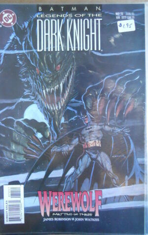 BATMAN - Legends Of The Dark Night n°72 1995 Dc Comics   [SA20]